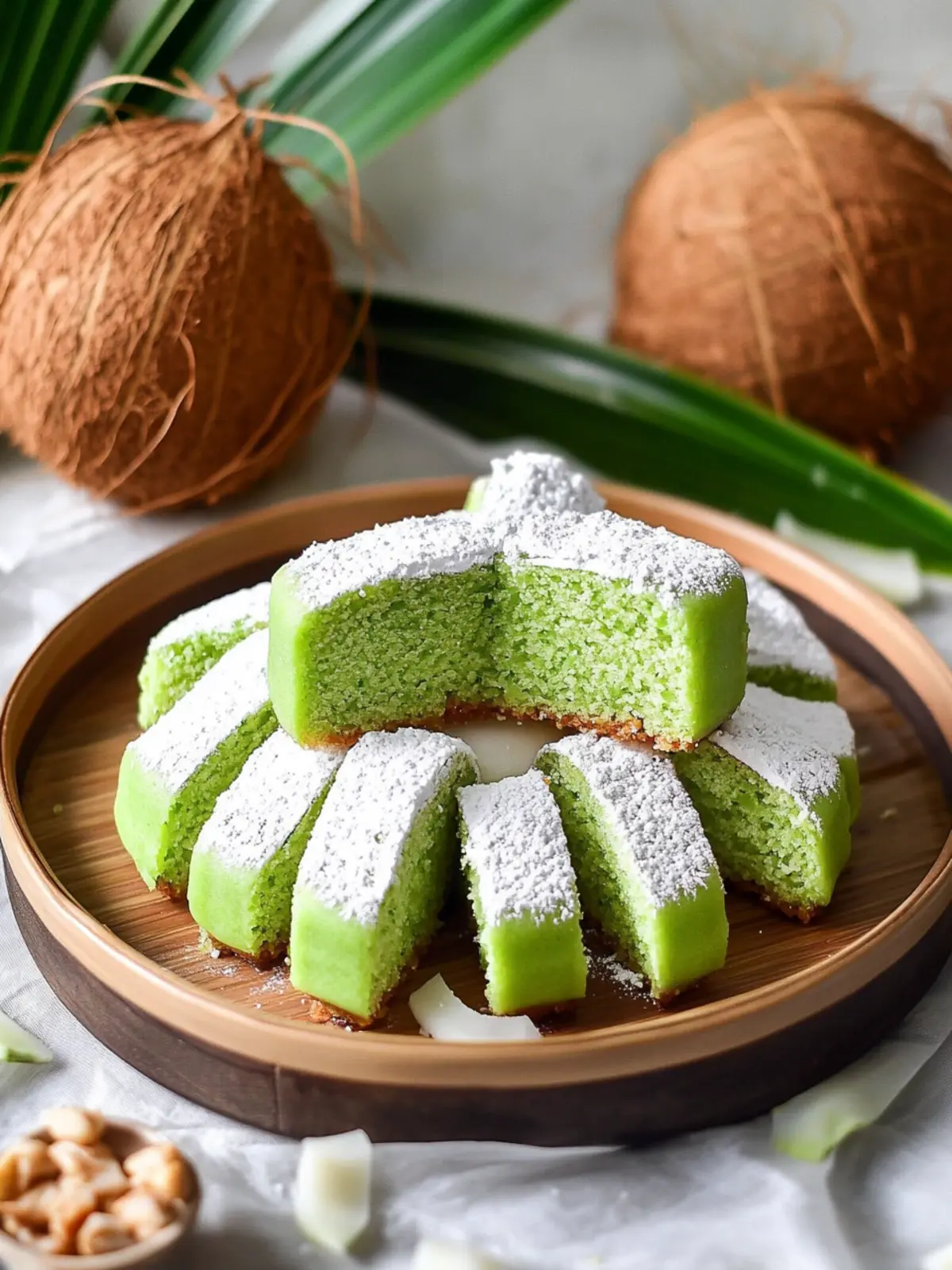 Delicious Pandan Pukis Cake with Rich Coconut Milk Twist 5 Pandan Pukis Cake (Pandan Coconut Milk Cake)