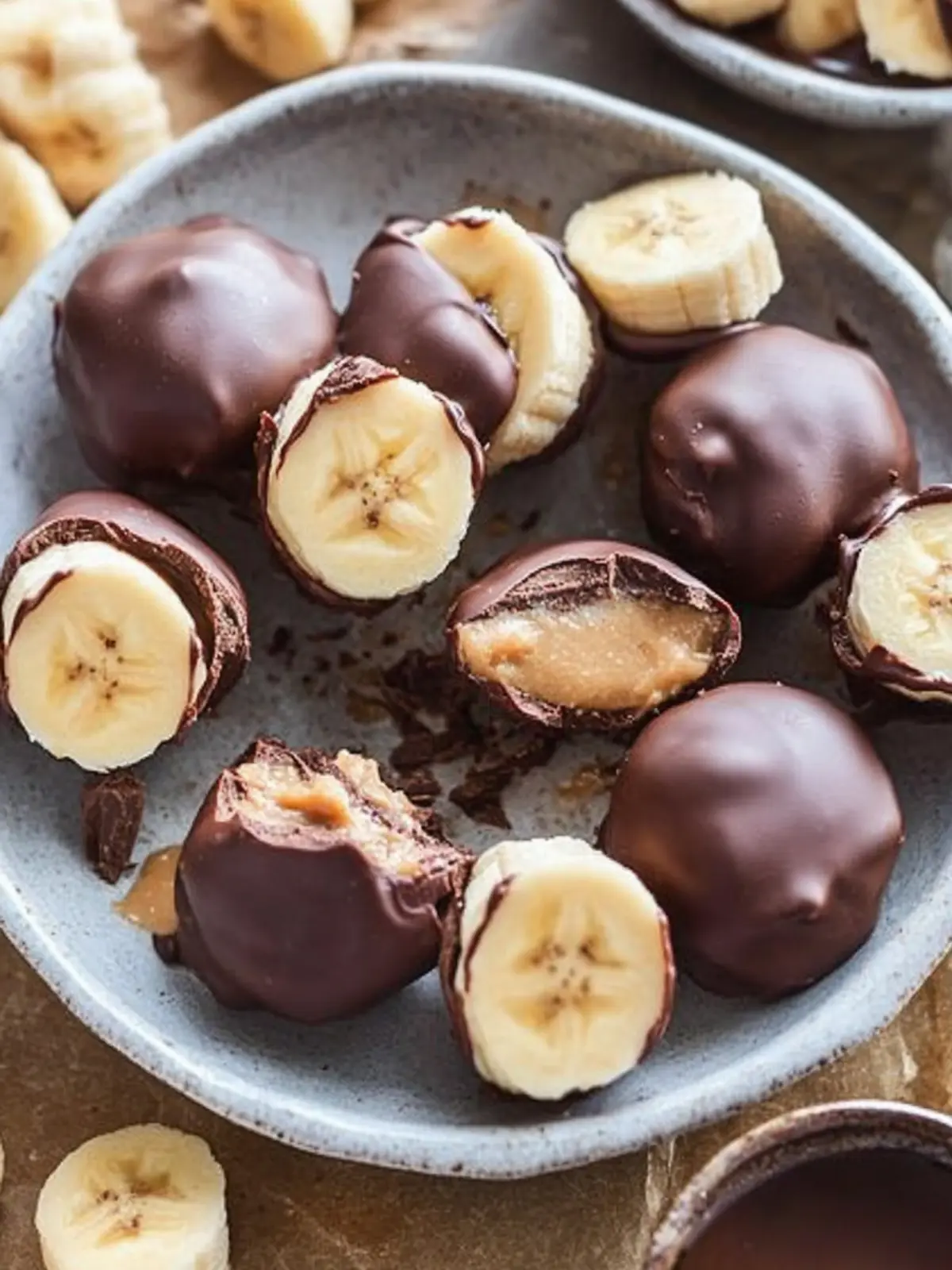Decadent Chocolate Peanut Butter Banana Bites You’ll Crave 3 Chocolate Peanut Butter Banana Bites