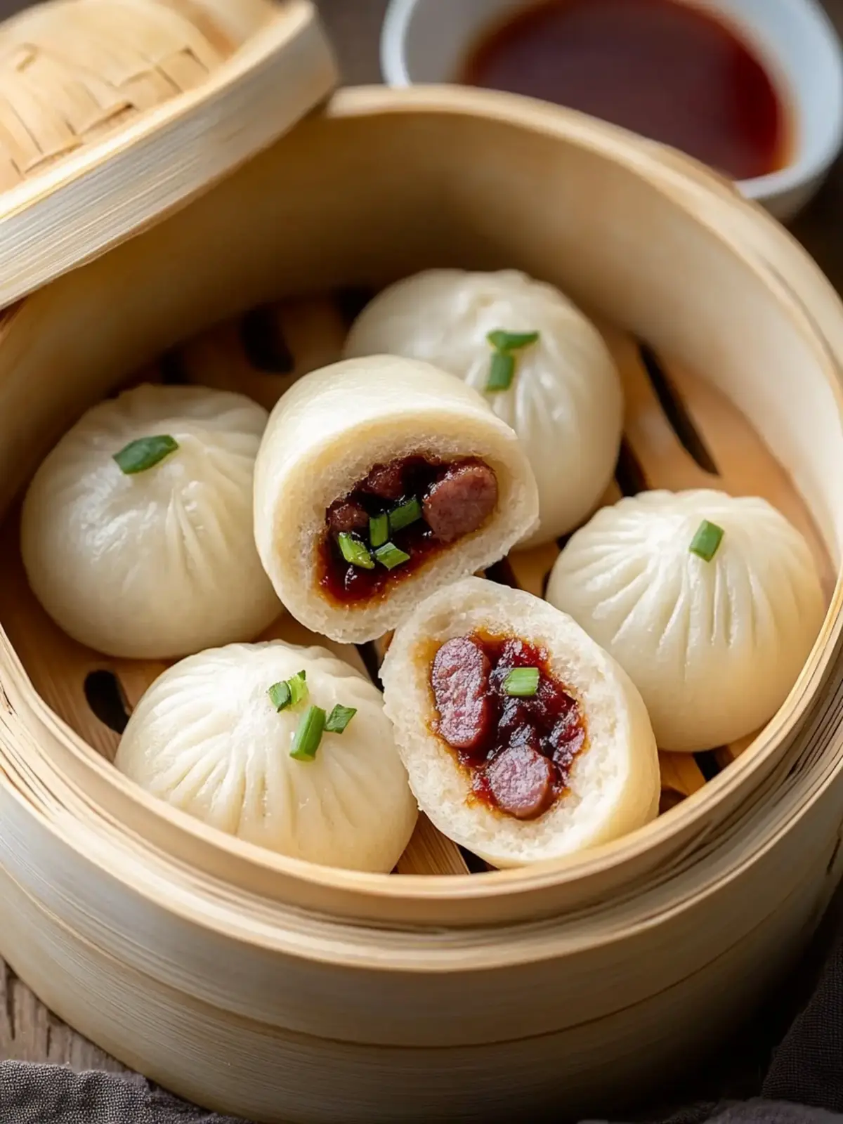 Easy Steamed Chinese Sausage Buns for Flavorful Home Cooking 5 Steamed Chinese Sausage Buns