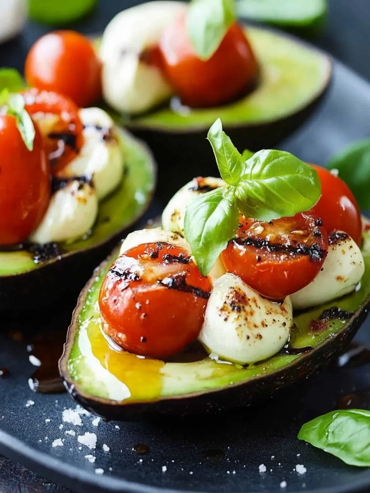 Irresistible Caprese Stuffed Avocado for a Fresh Flavor Boost 3 Caprese Stuffed Avocado