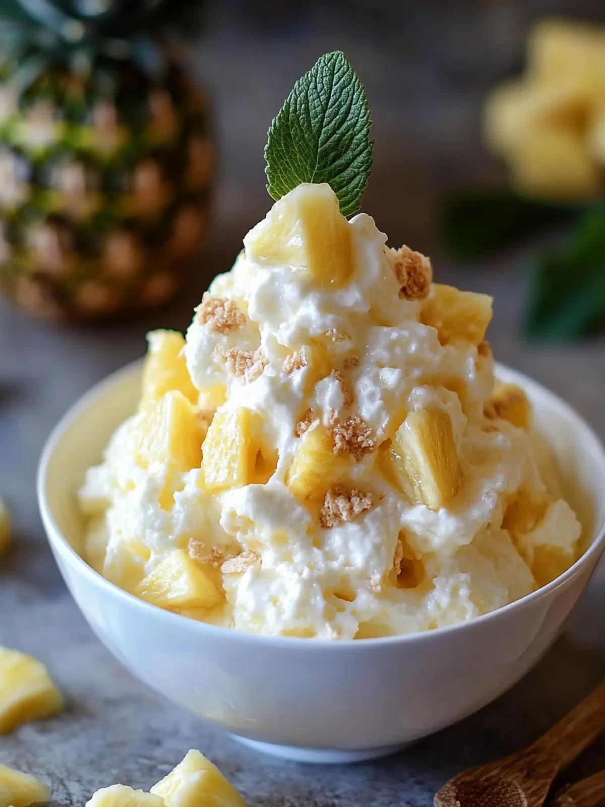 Delicious Pineapple Fluff Salad That Everyone Will Love 4 Pineapple Fluff