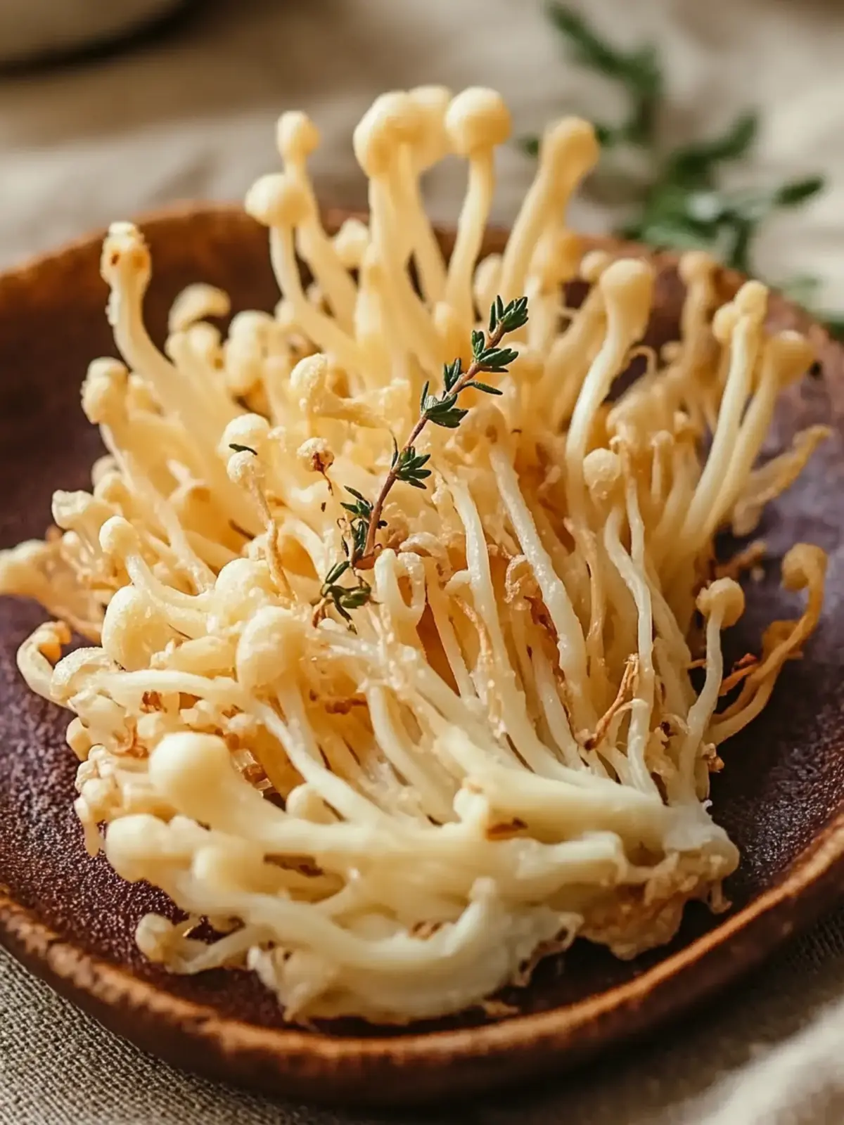 Crispy Fried Enoki Mushrooms That Will Wow Your Taste Buds 3 Crispy Fried Enoki Mushrooms