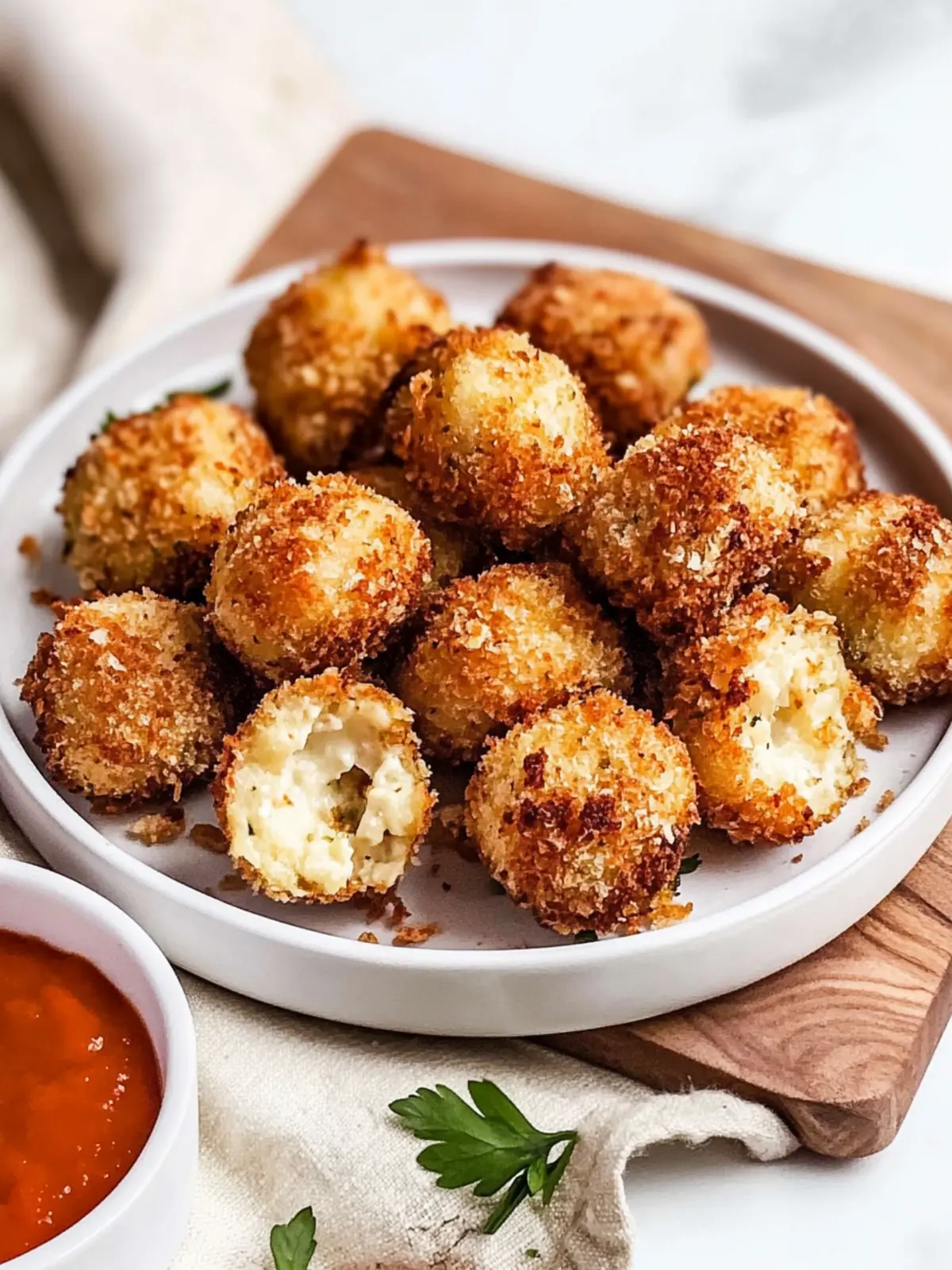 Crispy Air Fryer Cheese Bites for Cheese Lovers Delight 4 Crispy Air Fryer Cheese Bites