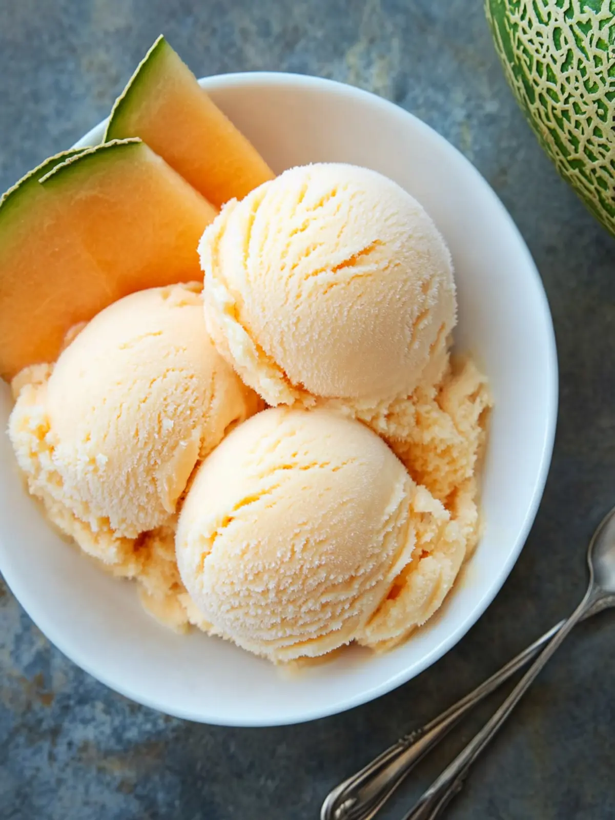 Cantaloupe Sea Salt Ice Cream: A Sweet Savory Delight 5 Cantaloupe Sea Salt Ice Cream