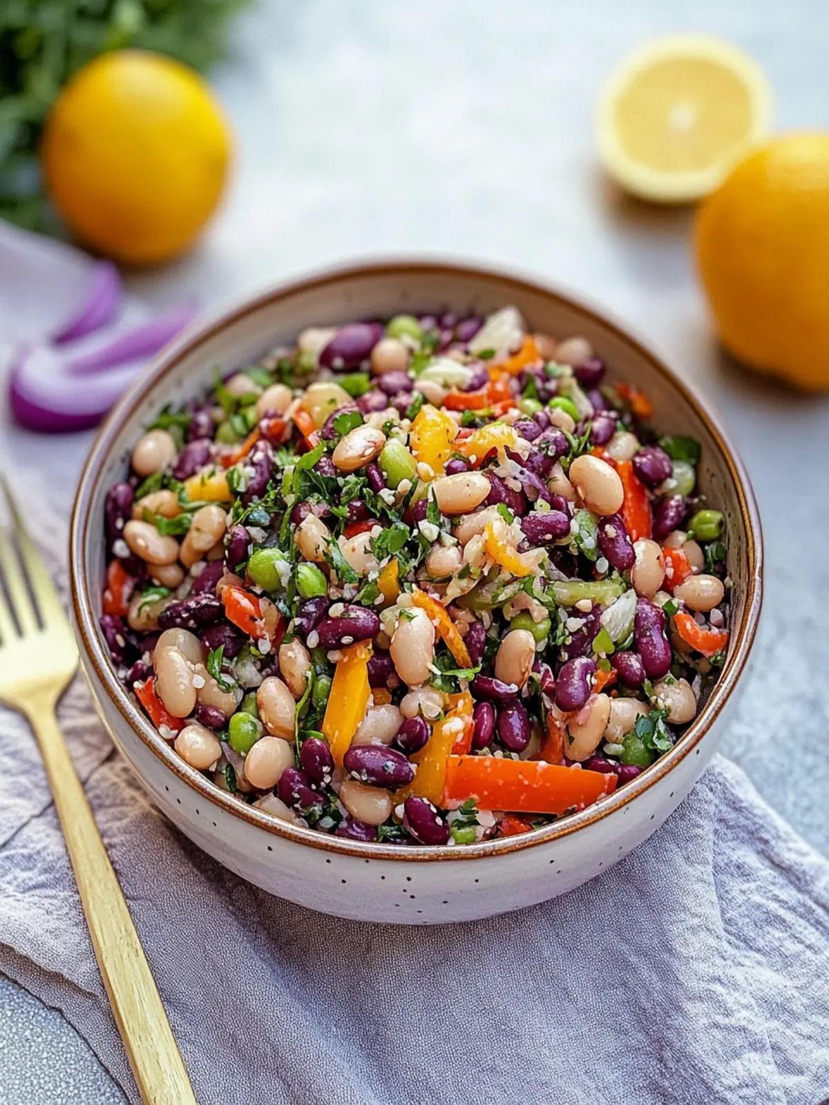 Viral Dense Bean Salad: Fresh, Crunchy, and Oh-So-Delicious 2 Viral Dense Bean Salad