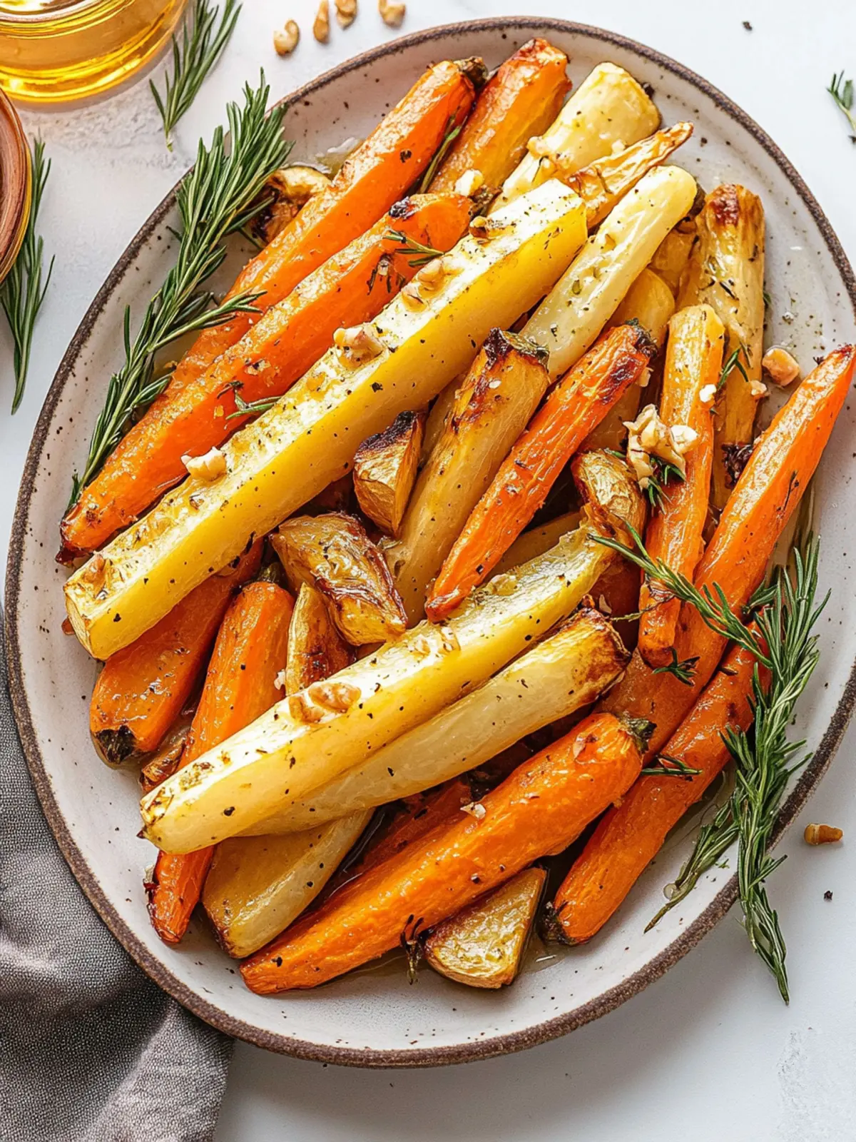 Sweet Honey Roasted Carrots and Parsnips for Cozy Nights 2 Honey Roasted Carrots and Parsnips