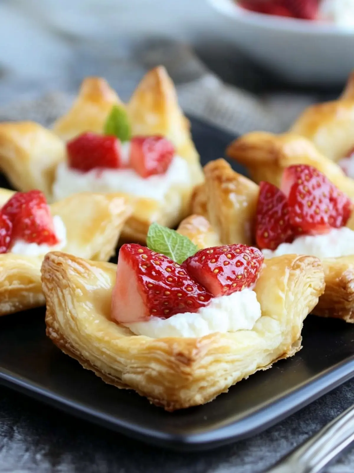 Decadent Ricotta Strawberry Puff Pastry Bliss You'll Love 3 Ricotta Strawberry Puff Pastry