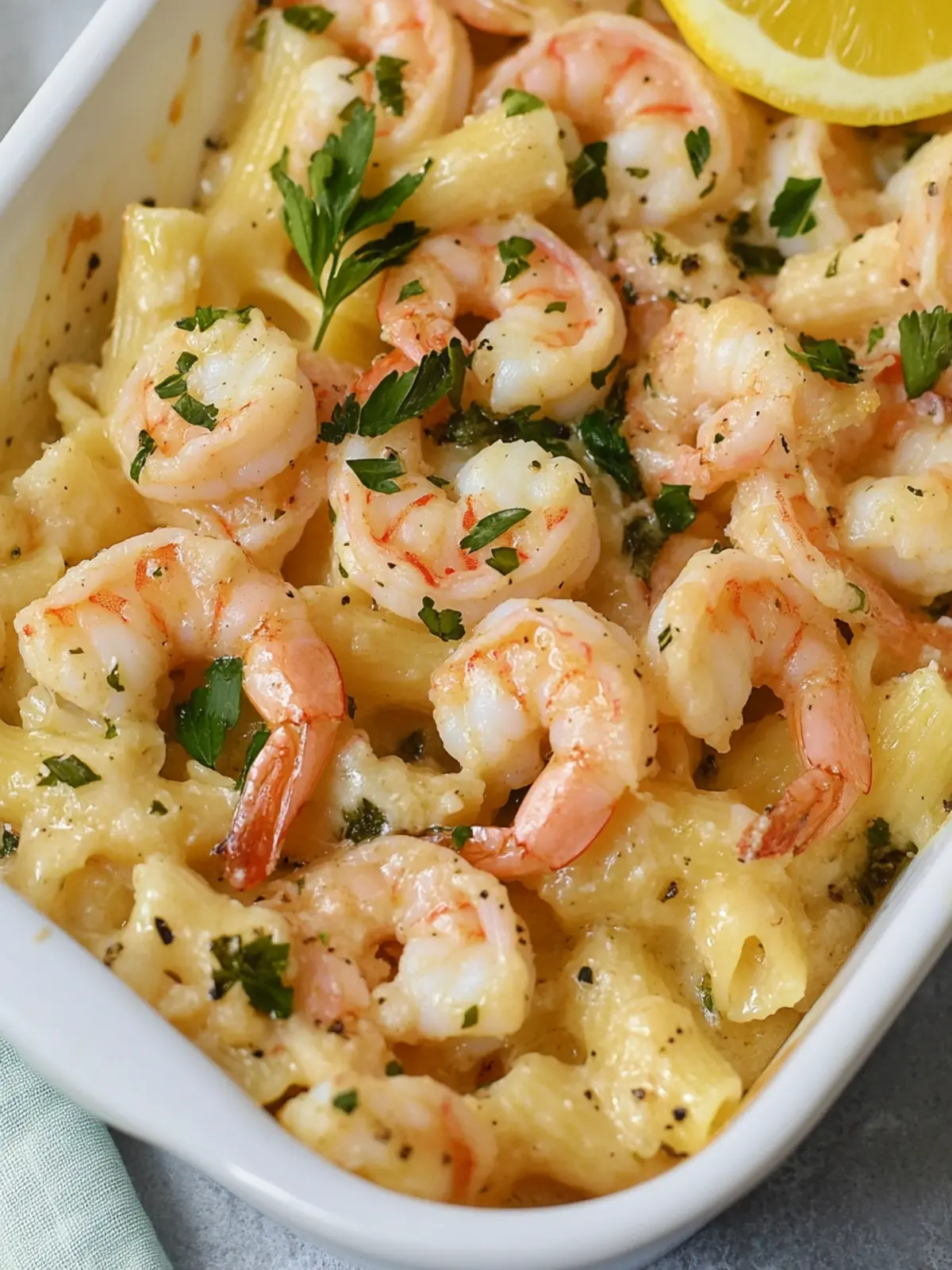 Irresistible Shrimp Scampi Pasta Bake for Cozy Nights 3 Shrimp Scampi Pasta Bake