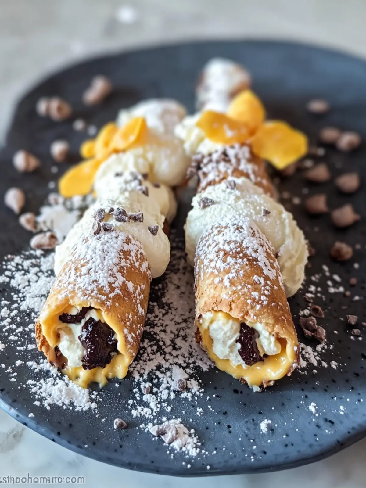 Decadent Dubai Chocolate Cannoli Recipe with Pistachio Twist 3 Dubai Chocolate Cannoli Recipe