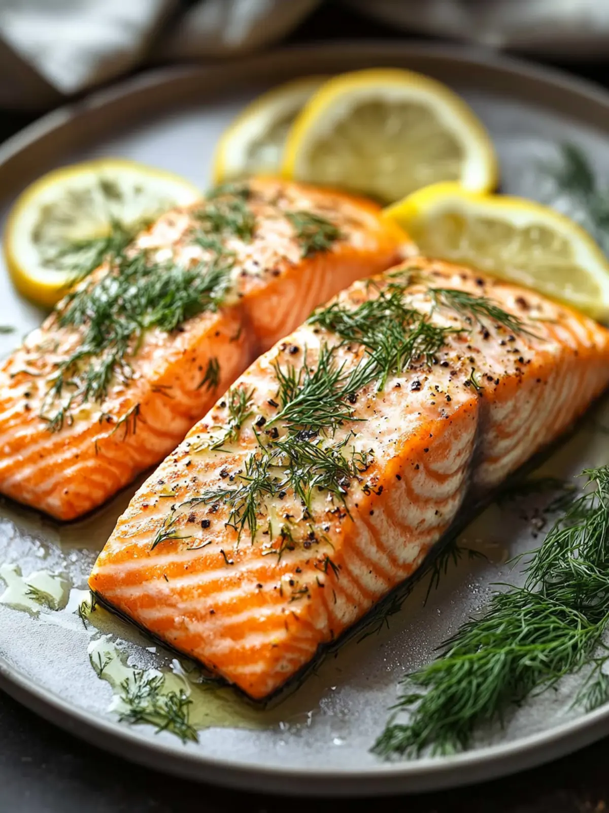 Easy Baked Salmon with Dill and Lemon for Quick Dinners 3 Baked Salmon with Dill and Lemon