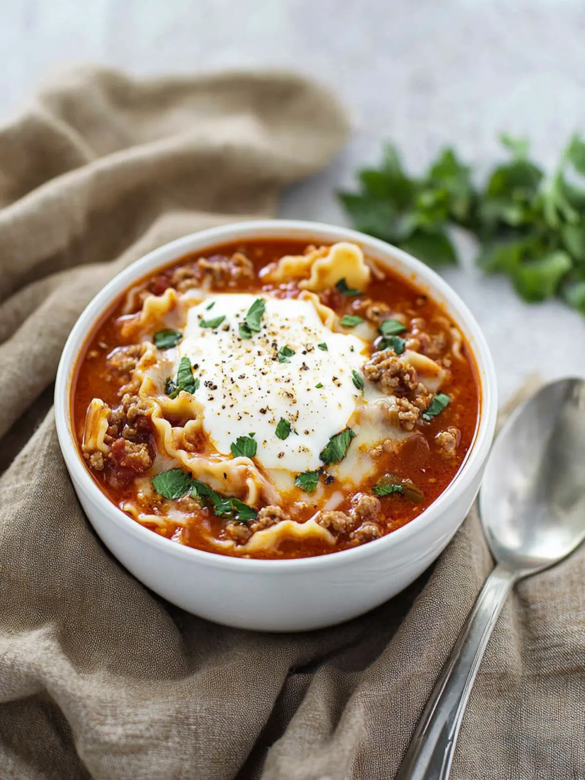 Hearty Stove Top Lasagna Soup for Cozy Nights In 3 Stove Top Lasagna Soup