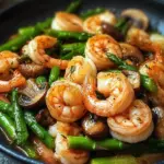 Shrimp and Asparagus Stir-Fry with Mushrooms for a Fresh Meal 7 Shrimp and Asparagus Stir-Fry with Mushrooms