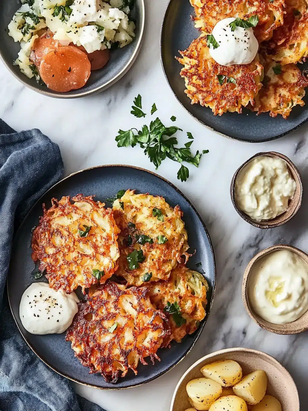 Crispy Potato Latkes: A Cozy Twist on a Classic Delight 5 Crispy Potato Latkes