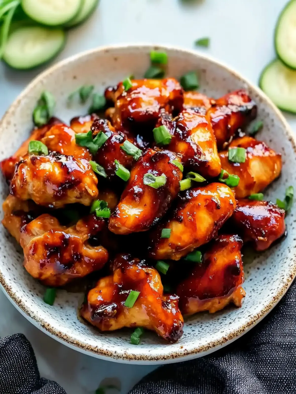 Sweet and Spicy Honey Sriracha Glazed Chicken Delight 2 Honey Sriracha Glazed Chicken