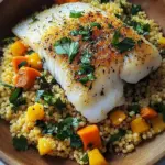 Delicious Wild Caught Cod with Moroccan Couscous Bliss 7 Wild Caught Cod with Moroccan Couscous
