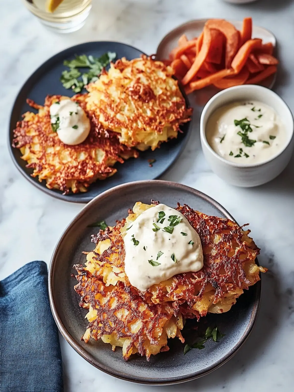 Crispy Potato Latkes: A Cozy Twist on a Classic Delight 4 Crispy Potato Latkes