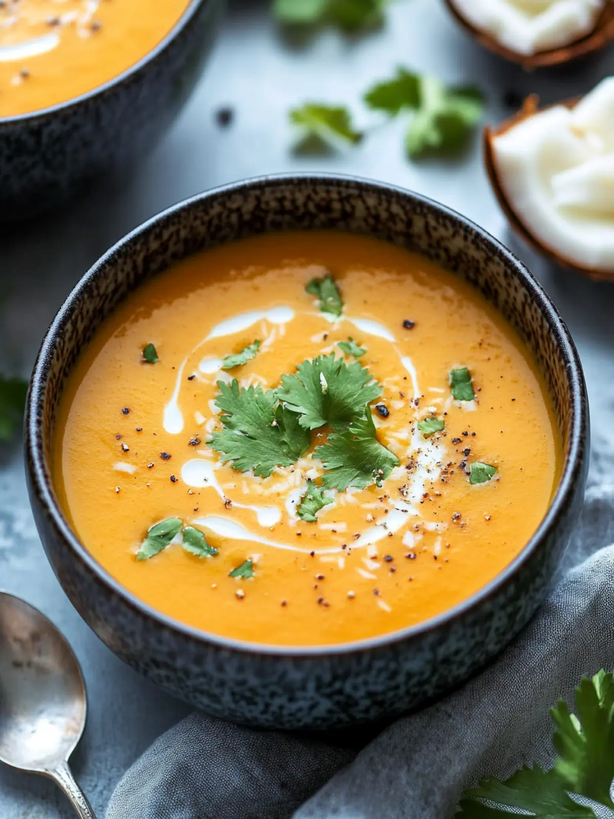 Creamy Sweet Potato Coconut Soup to Warm Your Soul 2 Sweet Potato Coconut Soup
