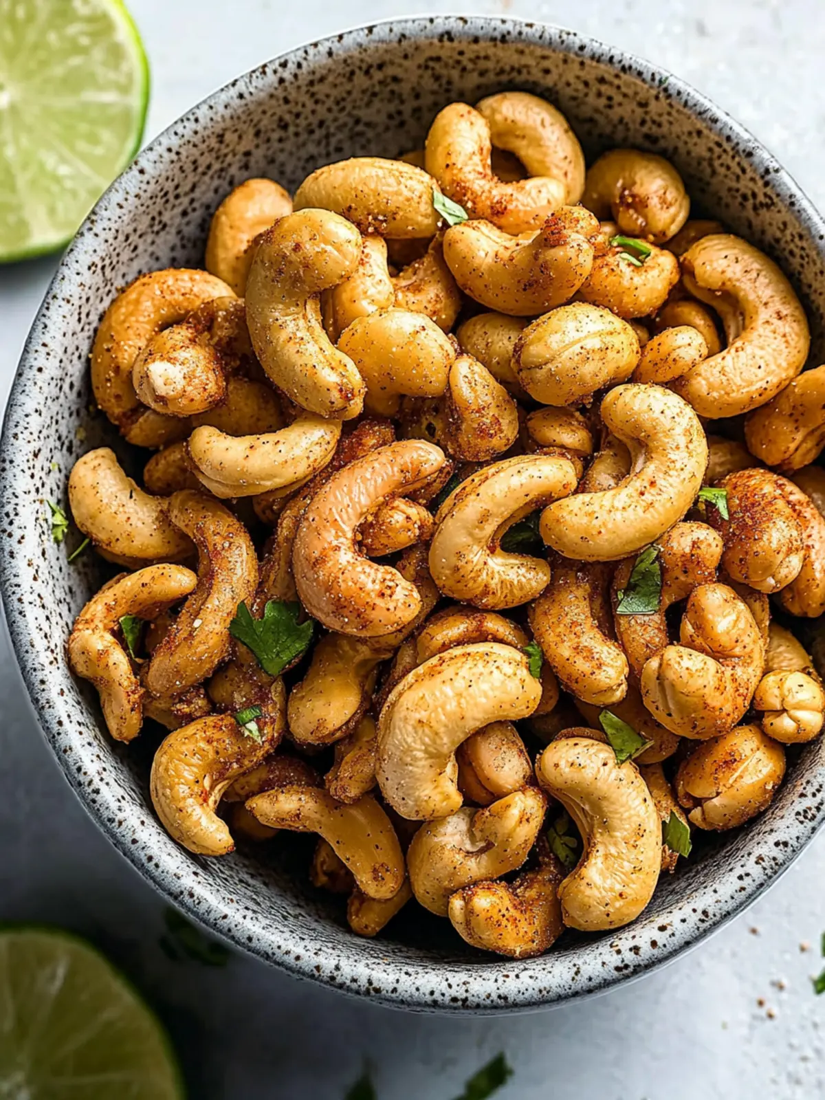 Zesty Chili Lime Cashews: A Creamy Snack Sensation 5 Chili Lime Cashews