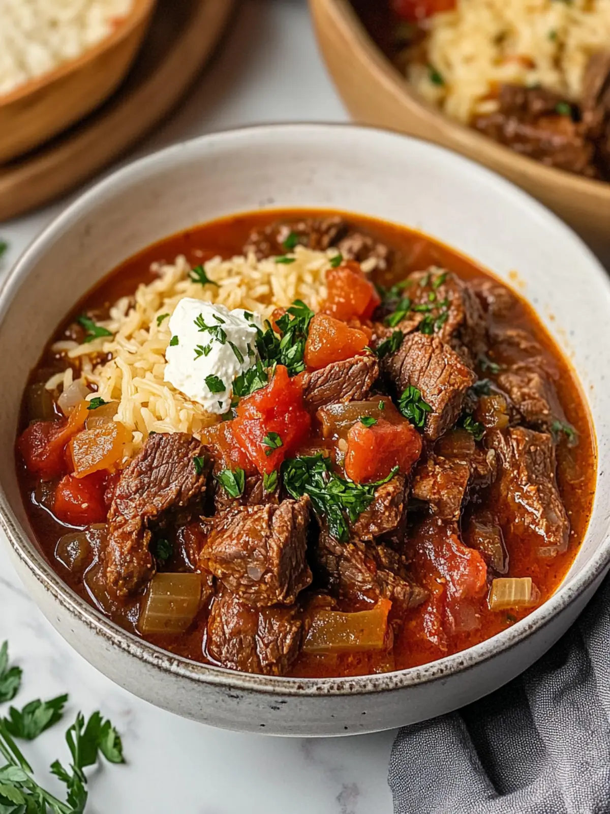 Savory Giouvetsi Greek Beef Stew That Melts in Your Mouth 2 Giouvetsi Greek Beef Stew