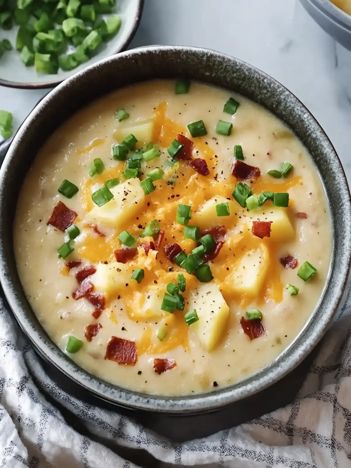 Creamy Loaded Baked Potato Soup for Cozy Nights In 3 Loaded Baked Potato Soup