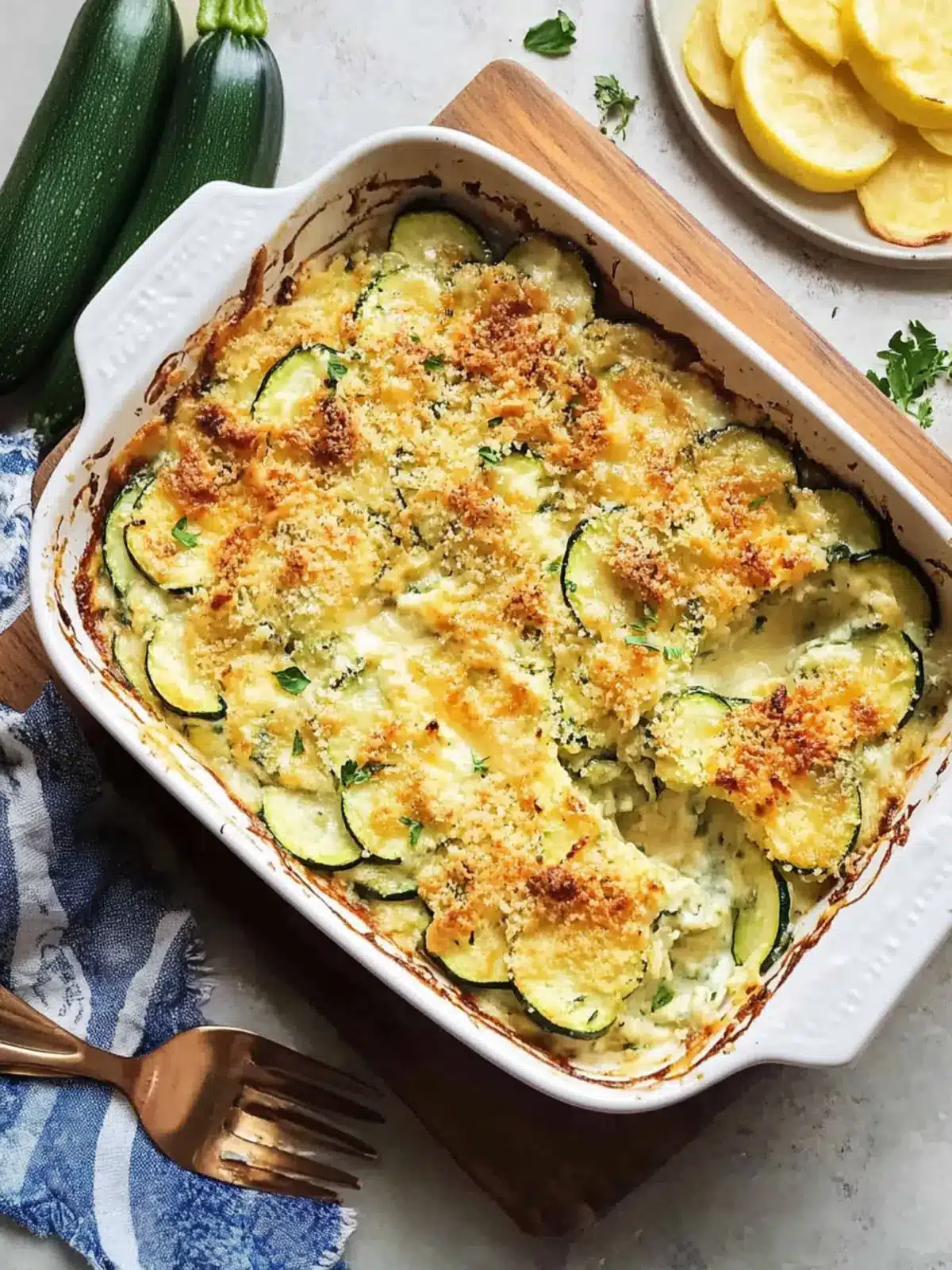Cheesy Zucchini Casserole: Your New Comfort Food Delight 5 Cheesy Zucchini Casserole