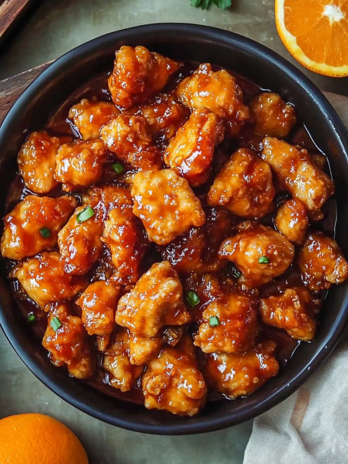 Crispy Baked Orange Chicken That'll Brighten Your Dinner 3 Baked Orange Chicken