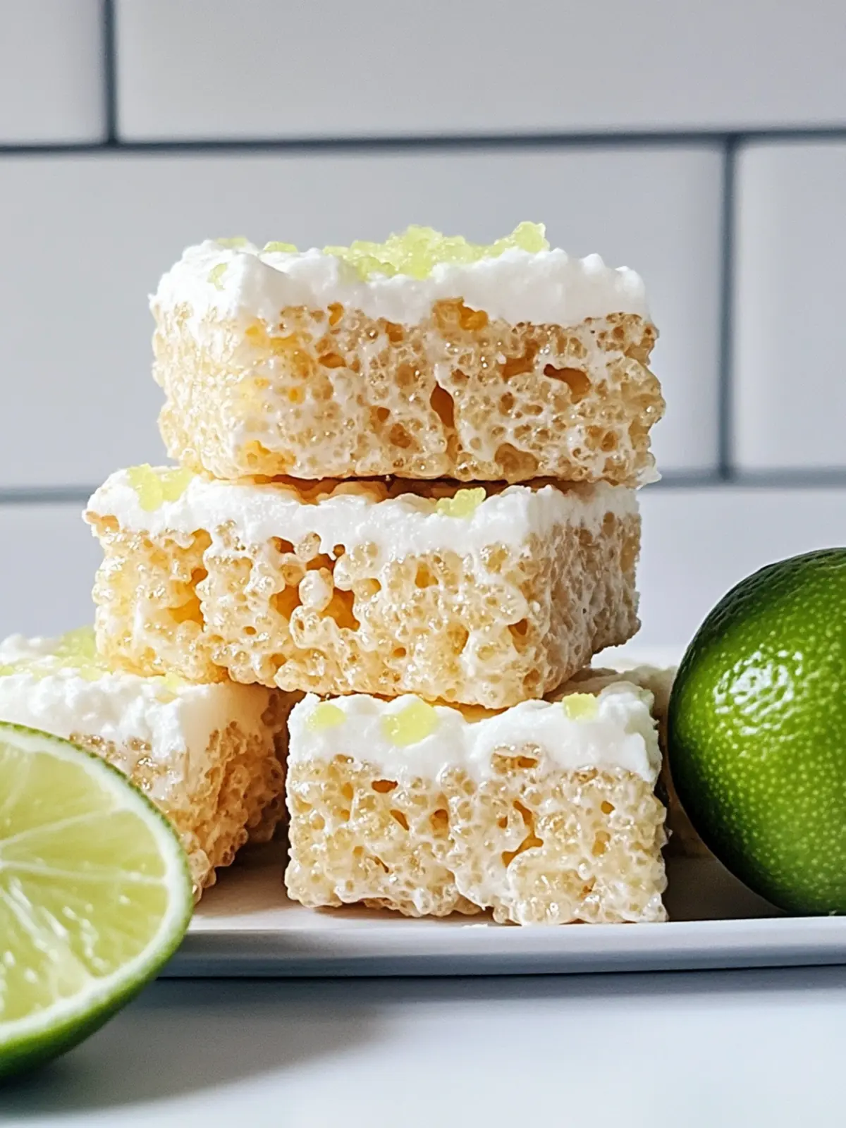 Key Lime Pie Rice Krispie Treats That Will Wow Your Taste Buds 3 Key Lime Pie Rice Krispie Treats