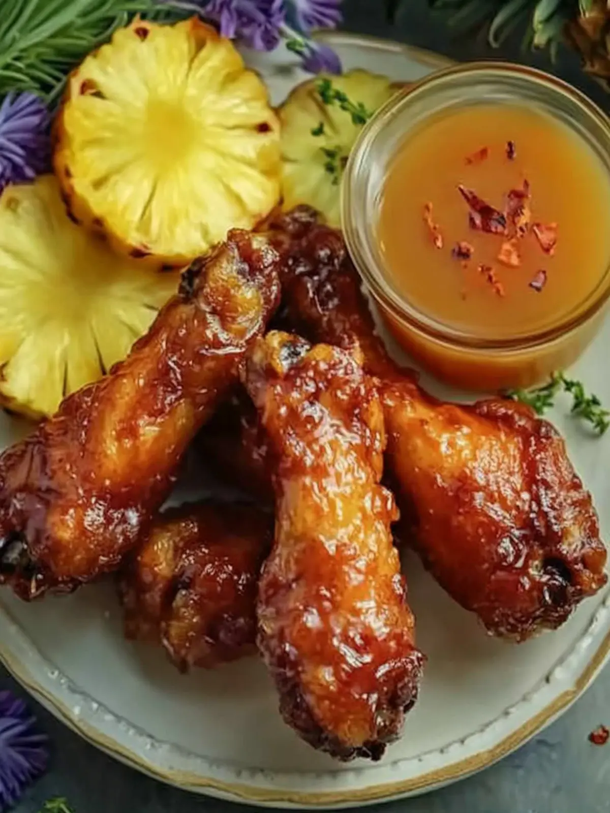 Sweet and Spicy Pineapple Cowboy Candy Chicken Wings 5 Pineapple Cowboy Candy Chicken Wings
