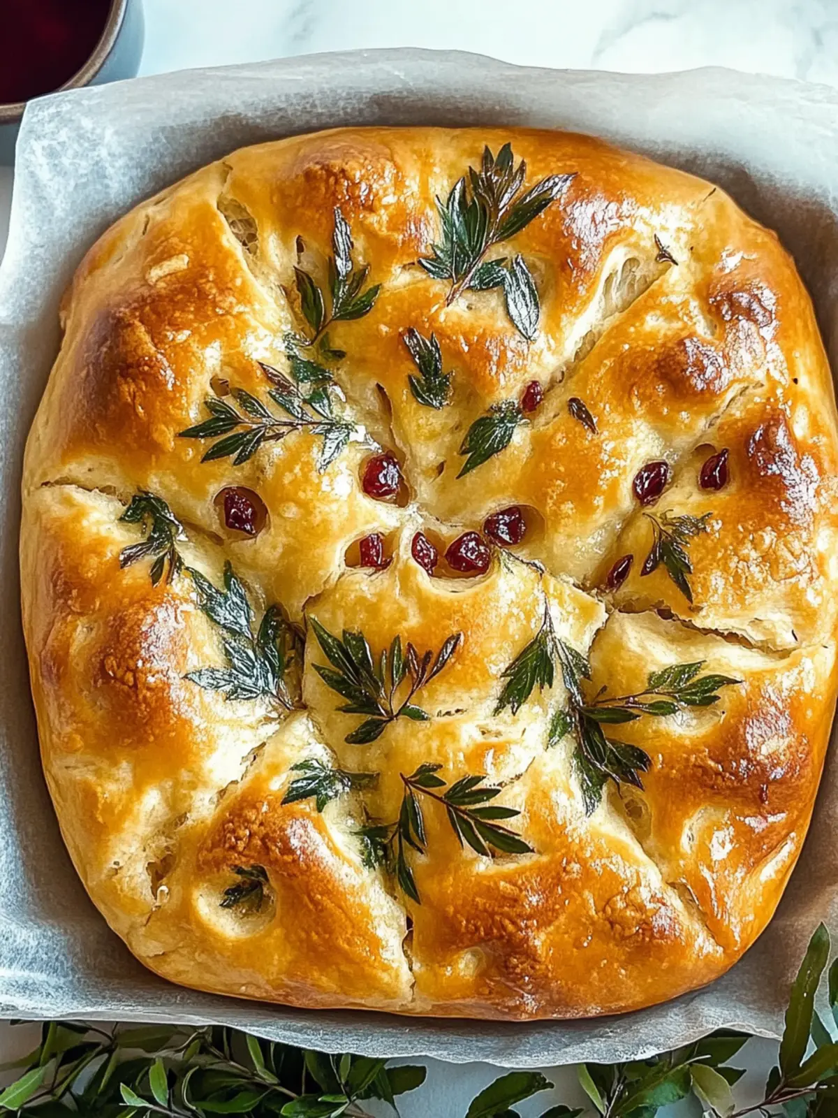 Irresistible Focaccia Decorative Loaf for Homemade Heaven 4 Focaccia Decorative Loaf
