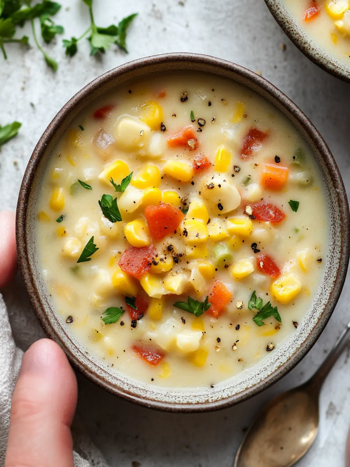 Creamy Corn Chowder That Will Warm Your Soul Tonight 3 Creamy Corn Chowder