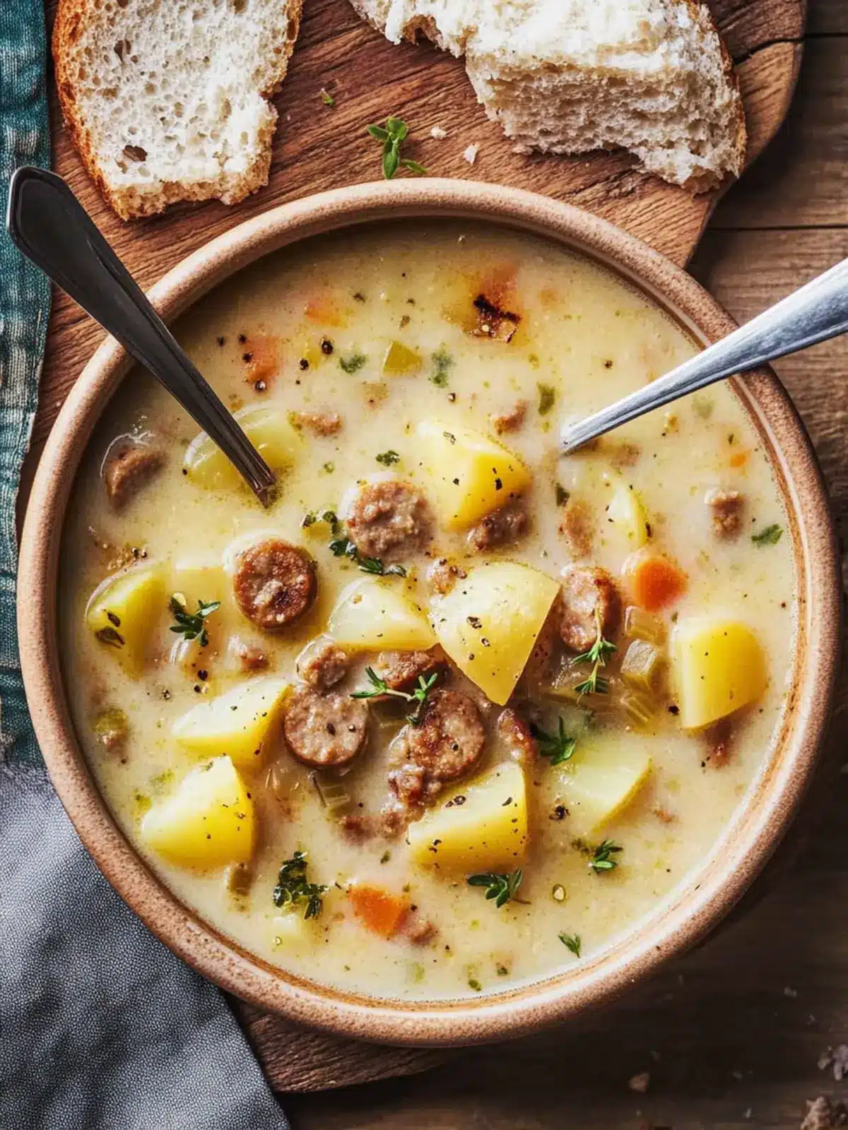 Savory Sausage Potato Soup for Cozy Nights In 3 Sausage Potato Soup