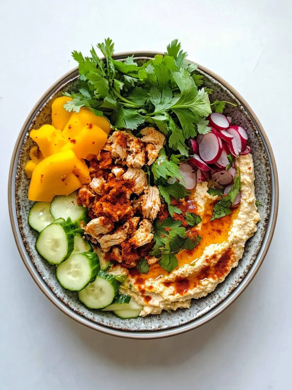 Speedy Chicken Hummus Bowl for Flavor-Packed Weeknight Dinners 5 Speedy Chicken Hummus Bowl