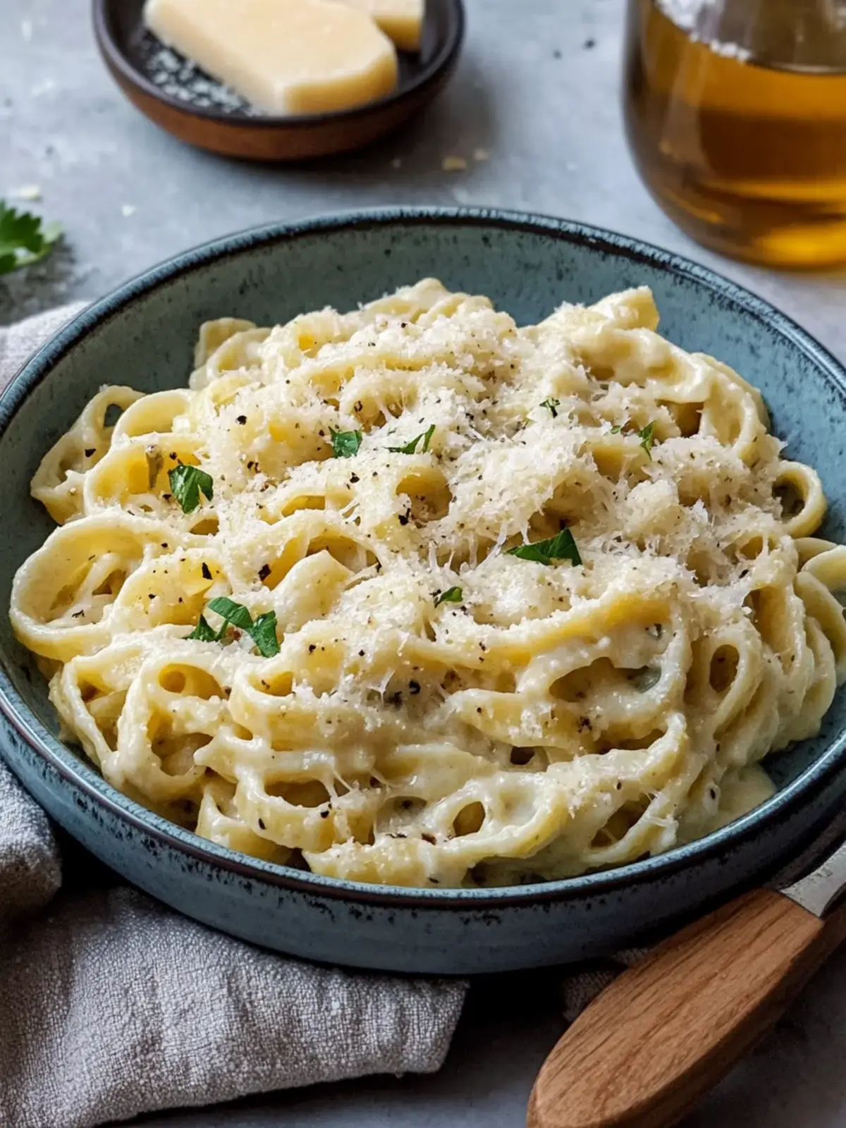 Creamy Garlic Parmesan Pasta for the Ultimate Comfort Meal 2 Creamy Garlic Parmesan Pasta