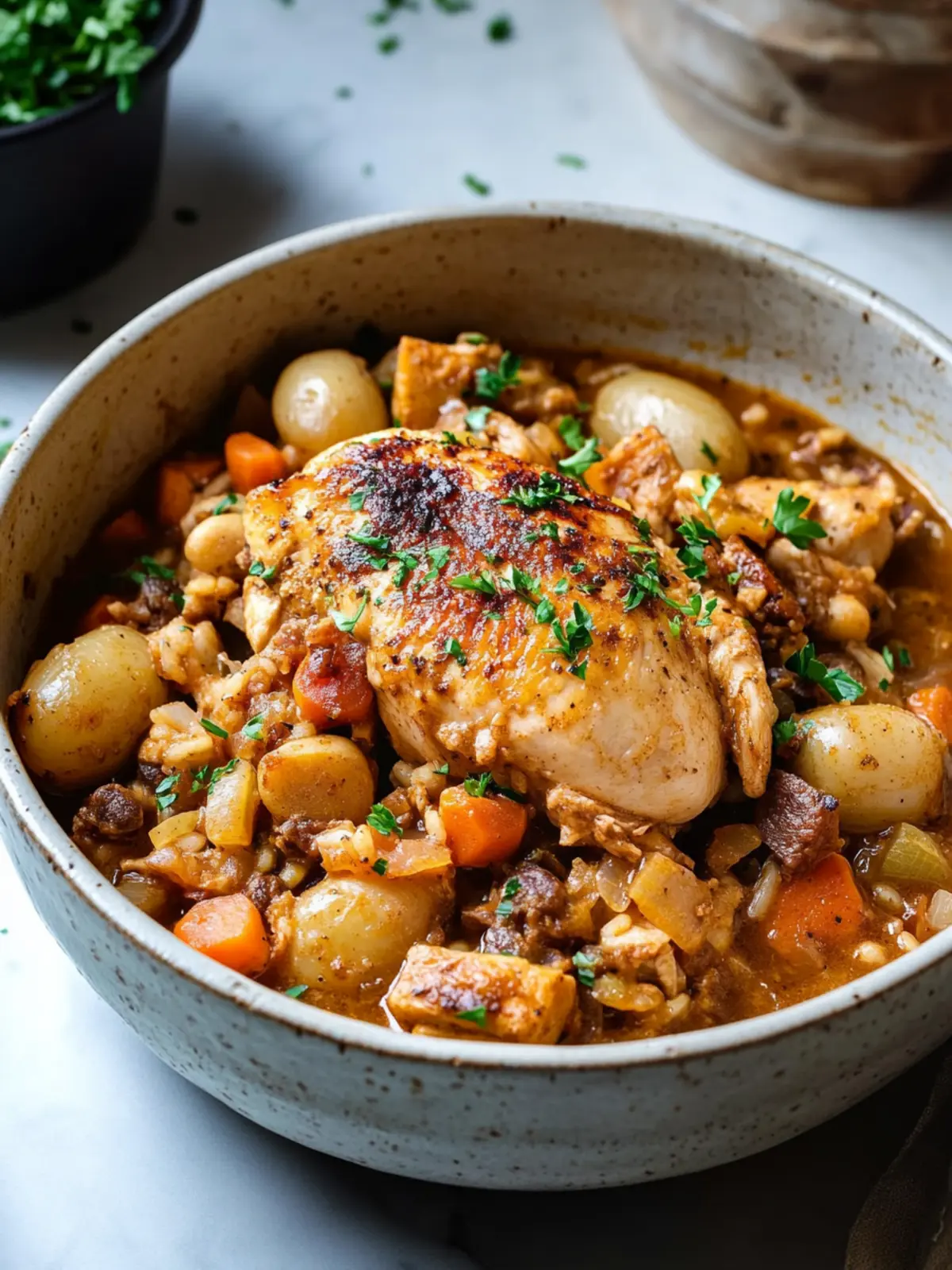 Savor the Flavor: Easy Chicken Cassoulet for Cozy Nights 5 Chicken Cassoulet