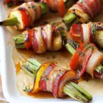 Savor Bacon Wrapped Vegetables with Maple Glaze Magic 41 Bacon Wrapped Vegetables with Maple Glaze