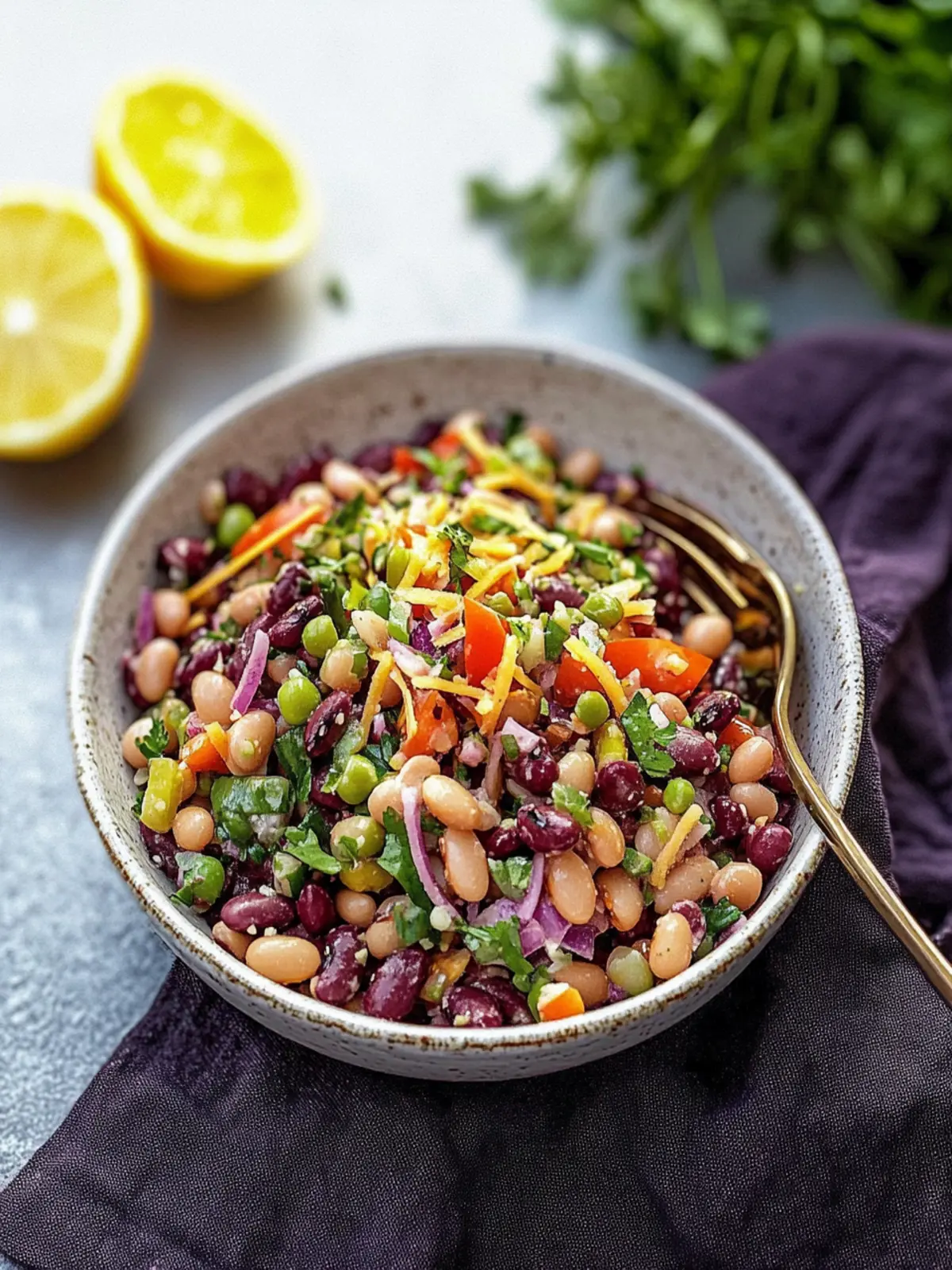 Viral Dense Bean Salad: Fresh, Crunchy, and Oh-So-Delicious 4 Viral Dense Bean Salad