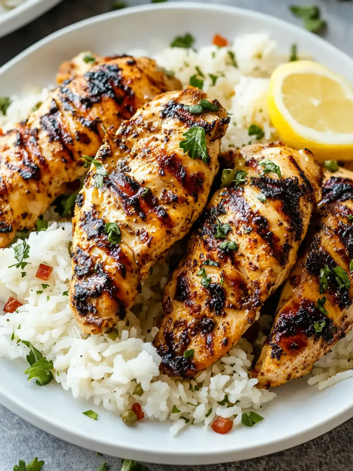 Deliciously Spiced Grilled Chicken with Rice You’ll Love 2 Grilled Chicken with Rice