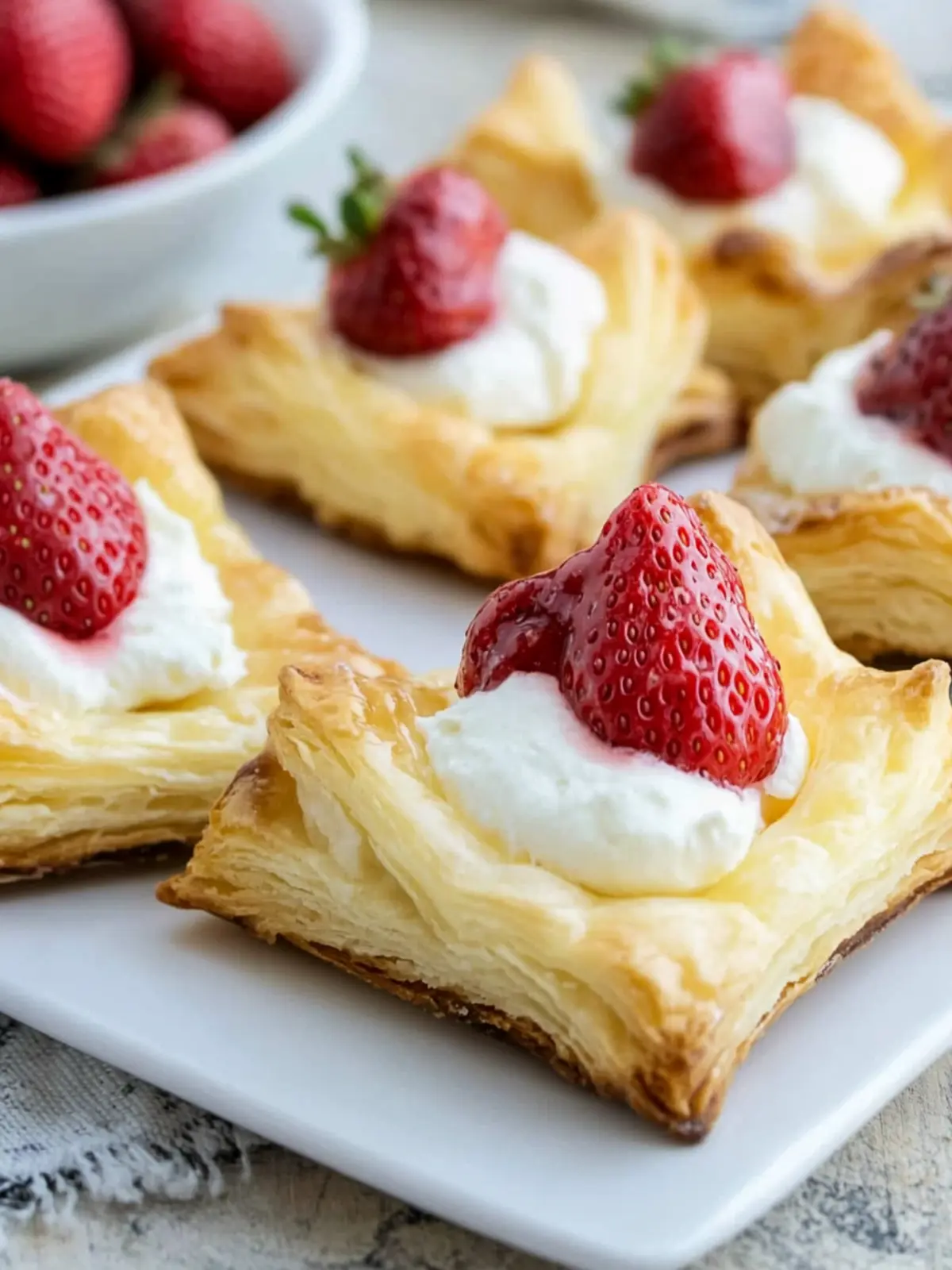 Decadent Ricotta Strawberry Puff Pastry Bliss You'll Love 2 Ricotta Strawberry Puff Pastry