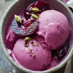Cardamom Plum Sorbet: Refreshing Treat for Sweet Cravings 9 Cardamom Plum Sorbet