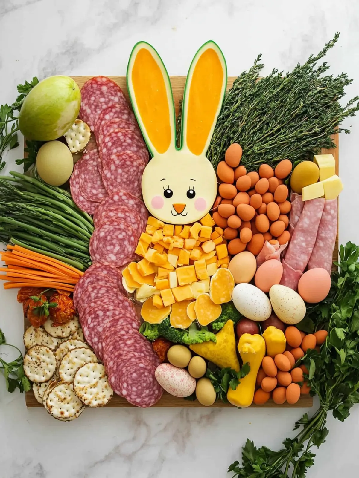 Easter Bunny Charcuterie Board: A Fun, Festive Feast! 2 Easter Bunny Charcuterie Board
