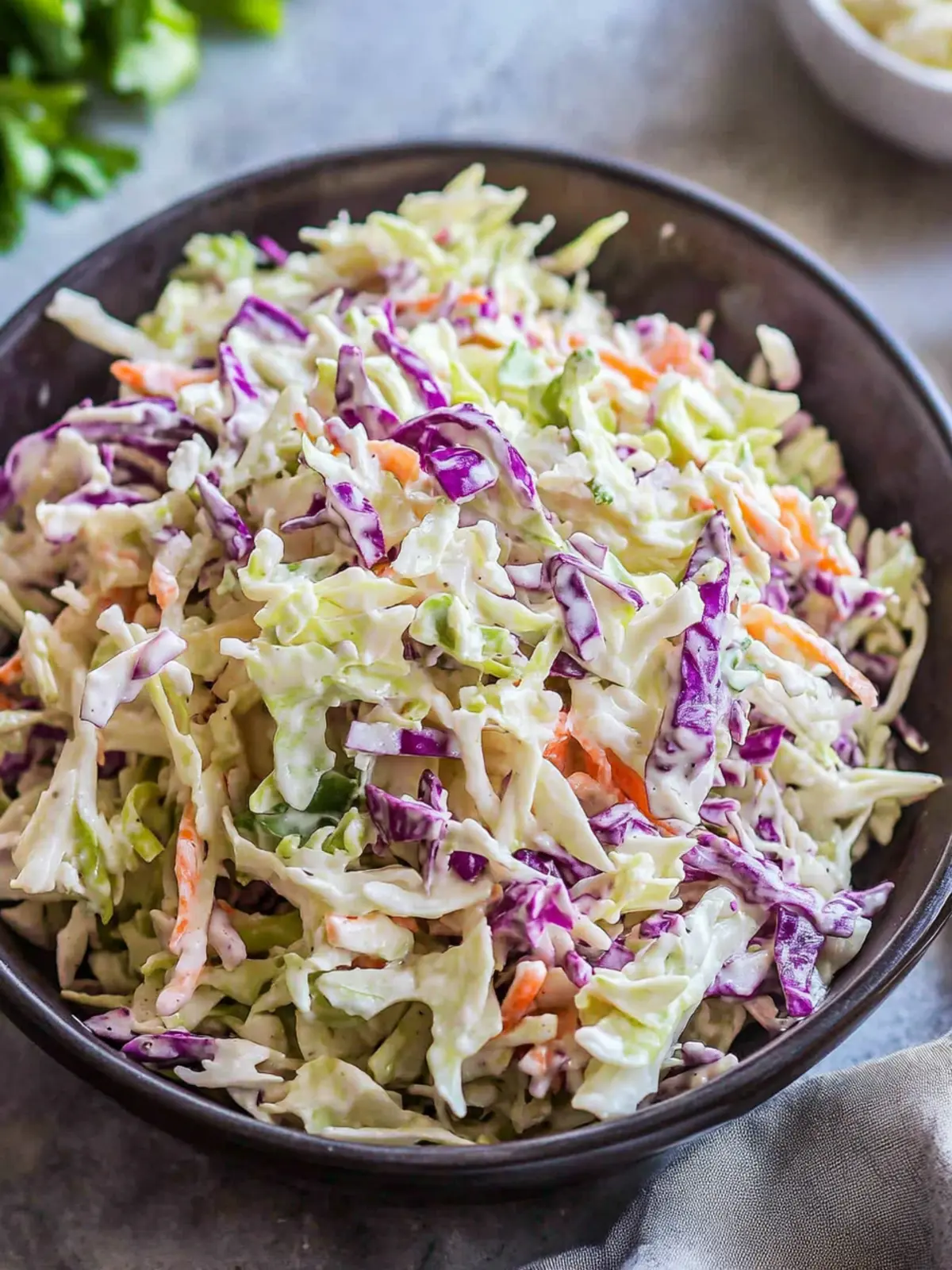 Easy Cole Slaw with a Zesty Twist You'll Love 4 Easy Cole Slaw