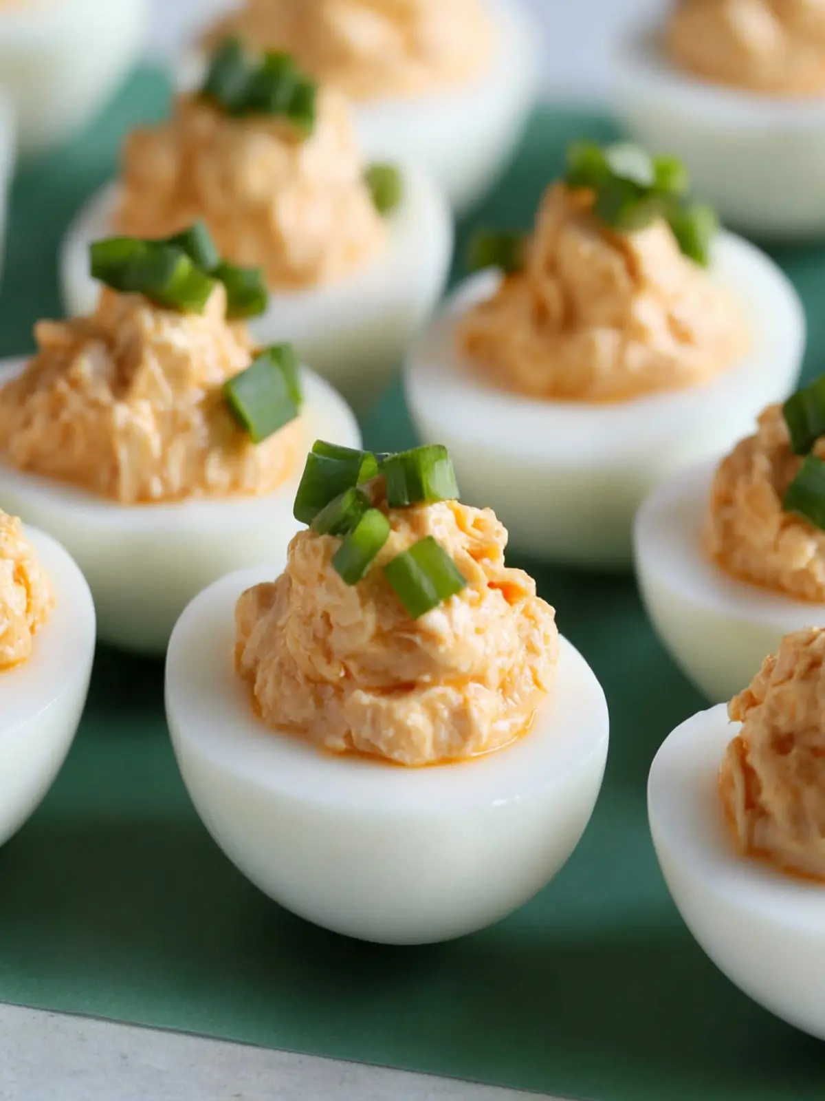 Buffalo Chicken Deviled Eggs for a Zesty Game Day Treat 3 Buffalo Chicken Deviled Eggs