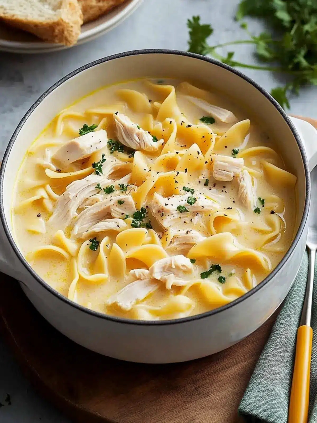Creamy Chicken Noodle Soup: A Cozy Classic for Any Day 5 Creamy Chicken Noodle Soup
