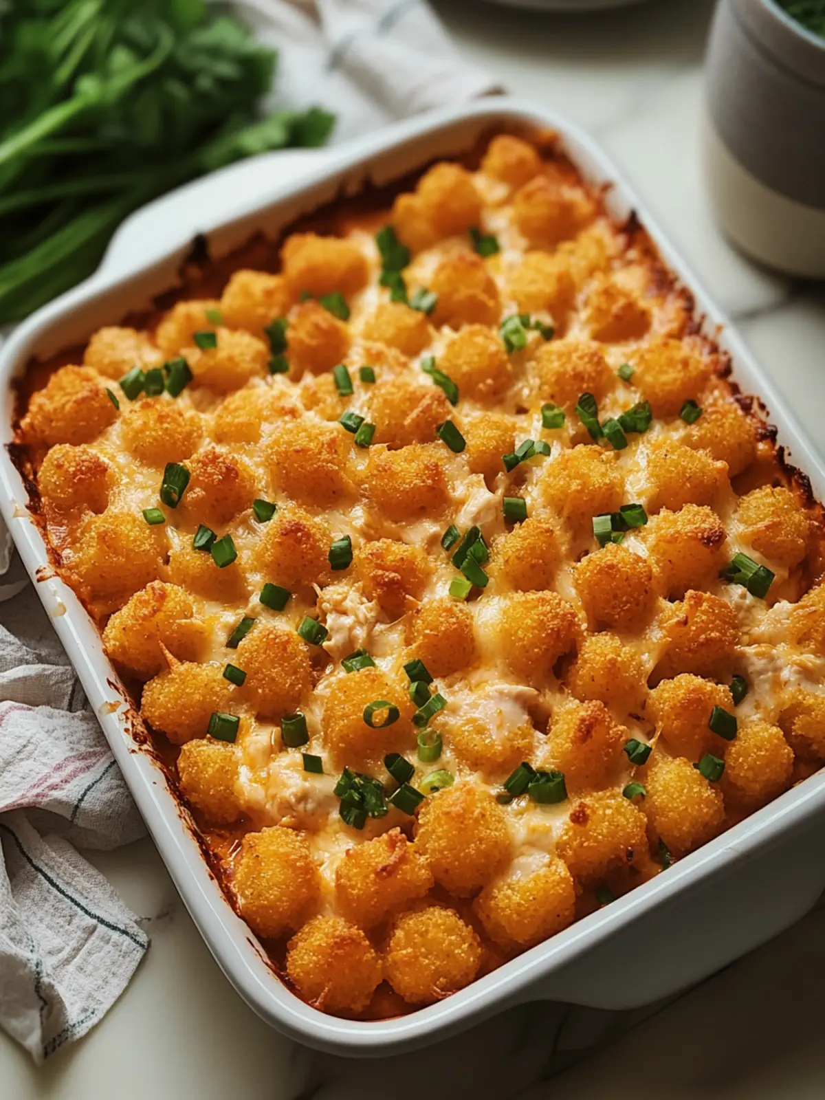 Cozy Up with Easy Chicken Tater Tot Casserole Delight 2 Easy Chicken Tater Tot Casserole