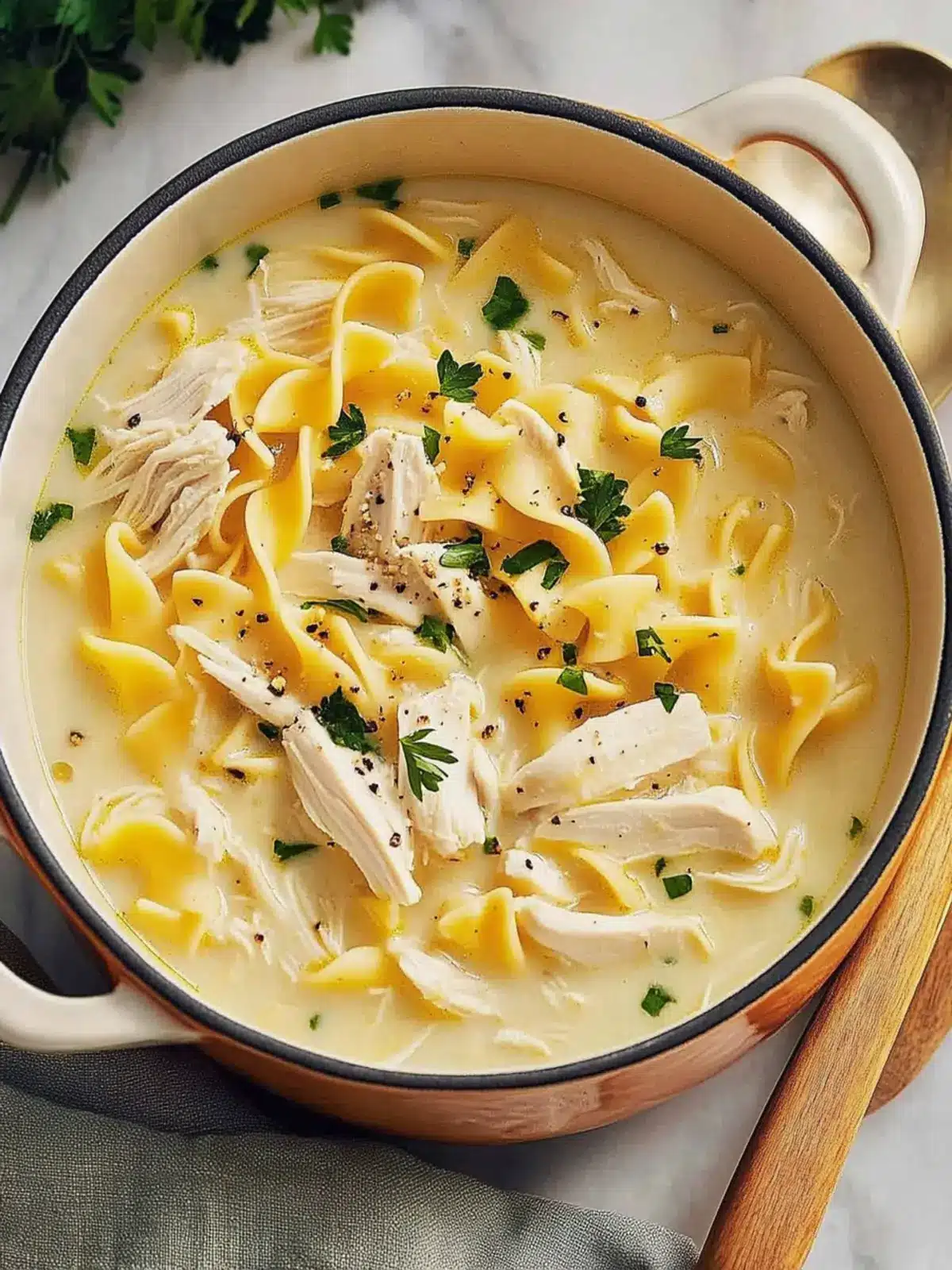 Creamy Chicken Noodle Soup: A Cozy Classic for Any Day 3 Creamy Chicken Noodle Soup