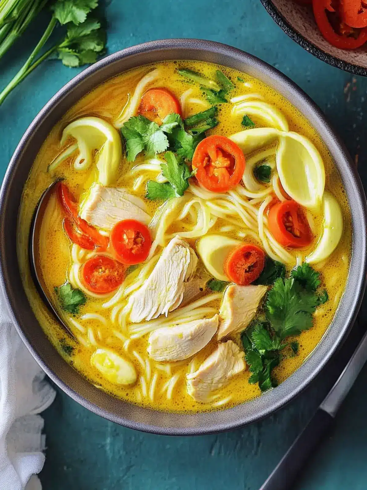 Irresistible Ceylon Chicken Curry Noodle Soup to Savor 3 Ceylon Chicken Curry Noodle Soup