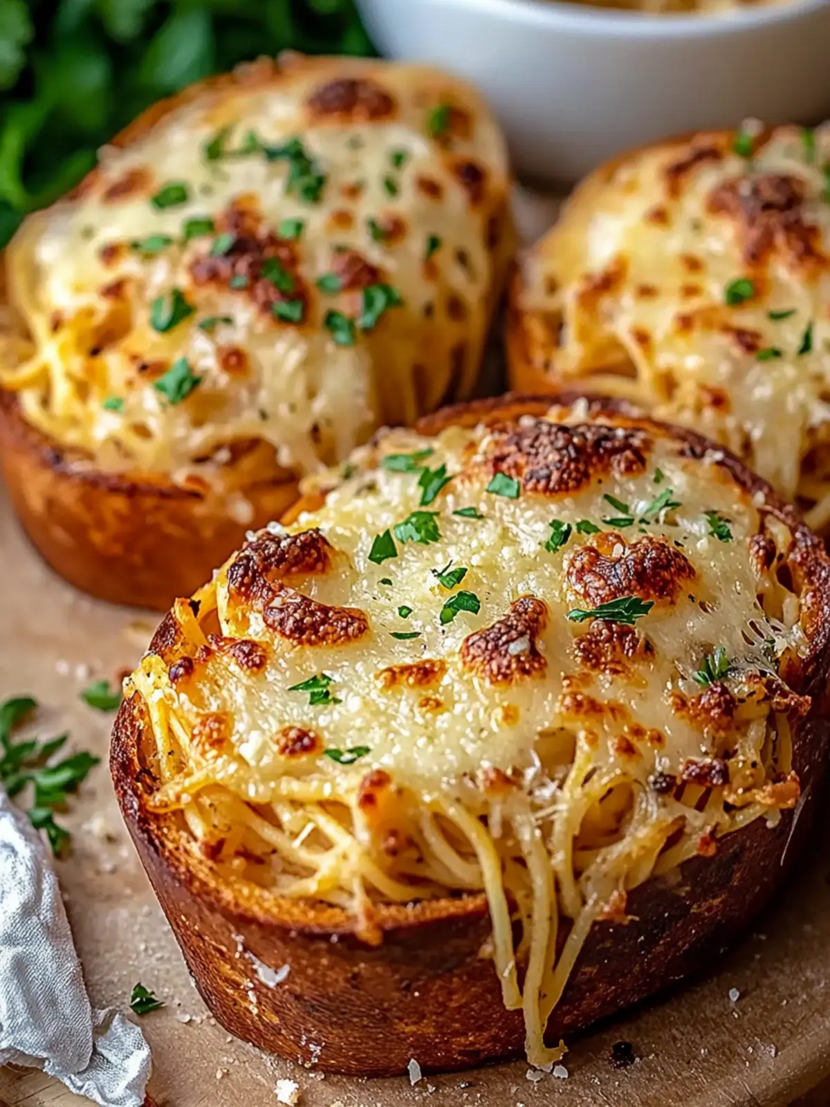 Spaghetti Garlic Bread: The Ultimate Comfort Food Combo 3 Spaghetti Garlic Bread