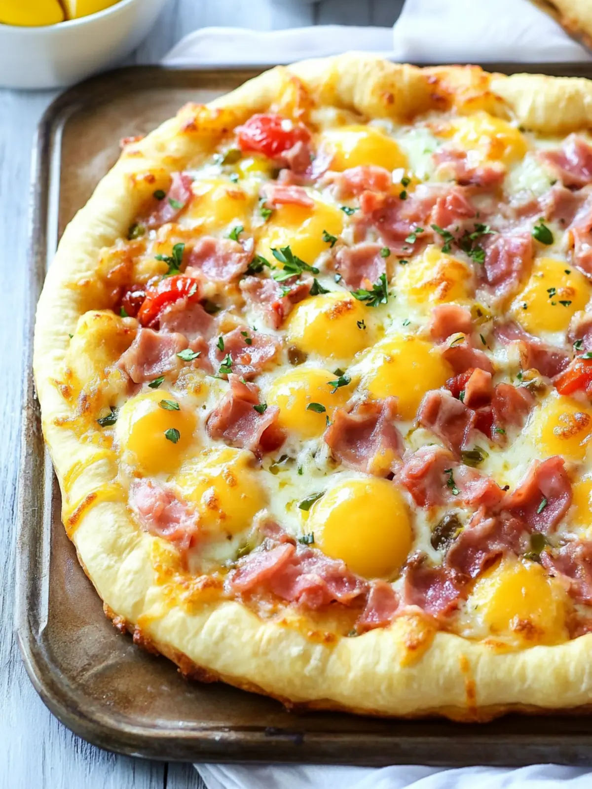 Brunch Bliss: Breakfast Pizza with Crescent Rolls Magic 2 Breakfast Pizza with Crescent Rolls