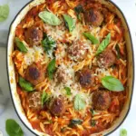 Savory Meatball Orzo Bake One Pot Wonder for Ultimate Cozy Nights 6 Meatball Orzo Bake {One Pot}
