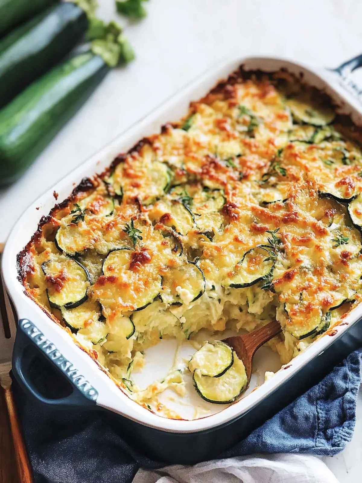 Cheesy Zucchini Casserole: Your New Comfort Food Delight 3 Cheesy Zucchini Casserole